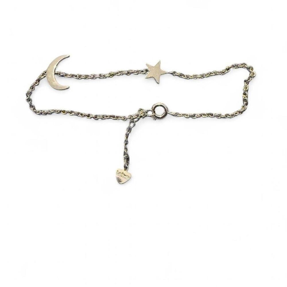 La Soula Universal Love Moon Star Bracelet Silver Diamond POPSUGAR Box
